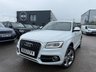 USED 2013 63 AUDI Q5 2.0 TDI S line Plus SUV 5dr Diesel Manual quattro Euro 5-1 OWNER FROM NEW-BLACK LEATHER UPHOLSTERY-ELECTRIC FOLDING MIRRORS-BLUETOOTH-CRUISE CONTROL-SATNAV-DAB RADIO-PARKING SENSORS-POWER TAILGATE-DUAL ZONE CLIMATE CONTROL AND GREAT AUDI SERVICE HISTORY. 