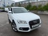 USED 2013 63 AUDI Q5 2.0 TDI S line Plus SUV 5dr Diesel Manual quattro Euro 5-1 OWNER FROM NEW-BLACK LEATHER UPHOLSTERY-ELECTRIC FOLDING MIRRORS-BLUETOOTH-CRUISE CONTROL-SATNAV-DAB RADIO-PARKING SENSORS-POWER TAILGATE-DUAL ZONE CLIMATE CONTROL AND GREAT AUDI SERVICE HISTORY. 