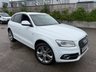 USED 2013 63 AUDI Q5 2.0 TDI S line Plus SUV 5dr Diesel Manual quattro Euro 5-1 OWNER FROM NEW-BLACK LEATHER UPHOLSTERY-ELECTRIC FOLDING MIRRORS-BLUETOOTH-CRUISE CONTROL-SATNAV-DAB RADIO-PARKING SENSORS-POWER TAILGATE-DUAL ZONE CLIMATE CONTROL AND GREAT AUDI SERVICE HISTORY. 
