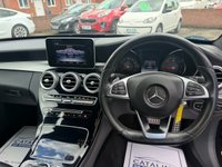USED 2014 64 MERCEDES-BENZ C-CLASS 2.1 C220 BlueTEC AMG Line Saloon 4dr Diesel G-Tronic+ Euro 6 (s/s) (170 ps) 