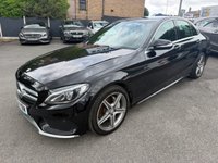 USED 2014 64 MERCEDES-BENZ C-CLASS 2.1 C220 BlueTEC AMG Line Saloon 4dr Diesel G-Tronic+ Euro 6 (s/s) (170 ps) 