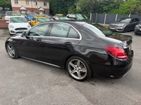 USED 2014 64 MERCEDES-BENZ C-CLASS 2.1 C220 BlueTEC AMG Line Saloon 4dr Diesel G-Tronic+ Euro 6 (s/s) (170 ps) 