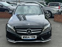 USED 2014 64 MERCEDES-BENZ C-CLASS 2.1 C220 BlueTEC AMG Line Saloon 4dr Diesel G-Tronic+ Euro 6 (s/s) (170 ps) 