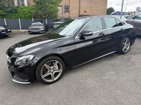 USED 2014 64 MERCEDES-BENZ C-CLASS 2.1 C220 BlueTEC AMG Line Saloon 4dr Diesel G-Tronic+ Euro 6 (s/s) (170 ps) 