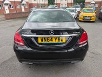 USED 2014 64 MERCEDES-BENZ C-CLASS 2.1 C220 BlueTEC AMG Line Saloon 4dr Diesel G-Tronic+ Euro 6 (s/s) (170 ps) 