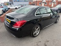 USED 2014 64 MERCEDES-BENZ C-CLASS 2.1 C220 BlueTEC AMG Line Saloon 4dr Diesel G-Tronic+ Euro 6 (s/s) (170 ps) 
