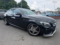 USED 2014 64 MERCEDES-BENZ C-CLASS 2.1 C220 BlueTEC AMG Line Saloon 4dr Diesel G-Tronic+ Euro 6 (s/s) (170 ps) 
