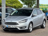 USED 2017 67 FORD FOCUS 1.0T EcoBoost Zetec Edition Hatchback 5dr Petrol Manual Euro 6 (s/s) (125 ps) **FRESH MOT + SVS ~ WARRANTY**