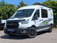 USED 2019 69 FORD TRANSIT 2.0 350 EcoBlue Trend Panel Van 5dr Diesel Manual FWD L3 H2 Euro 6 (s/s) (130 ps) Fixed Bed+Aircon+Awning