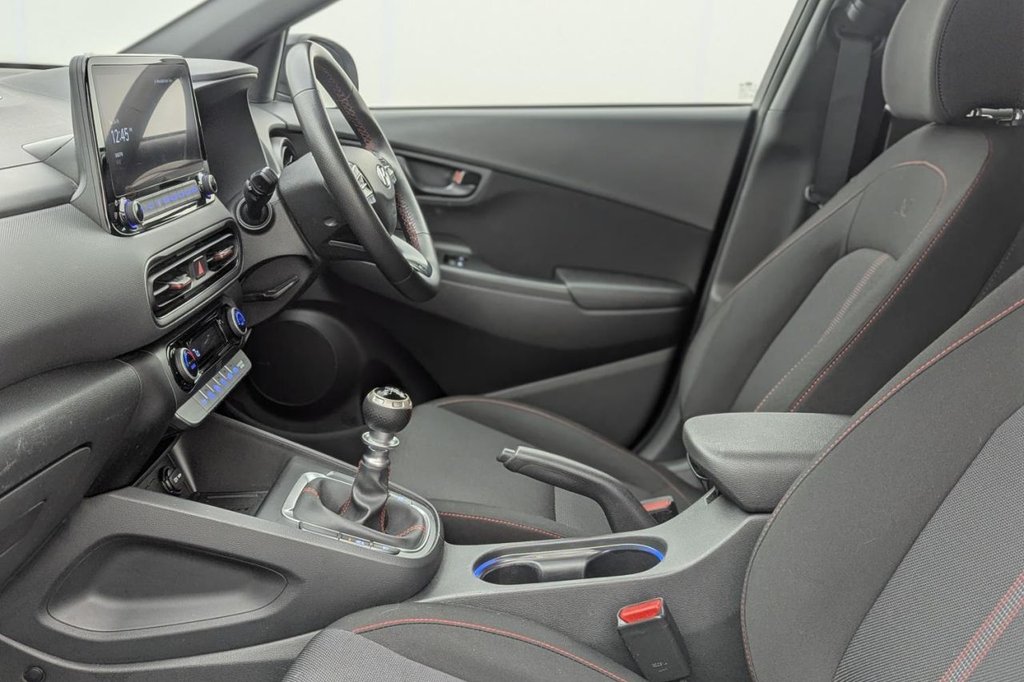USED 2023 23 HYUNDAI KONA 1.0 T-GDi MHEV N Line SUV 5dr Petrol Hybrid Manual Euro 6 (s/s) (120 ps) Car Play, Sat Nav, Cruise