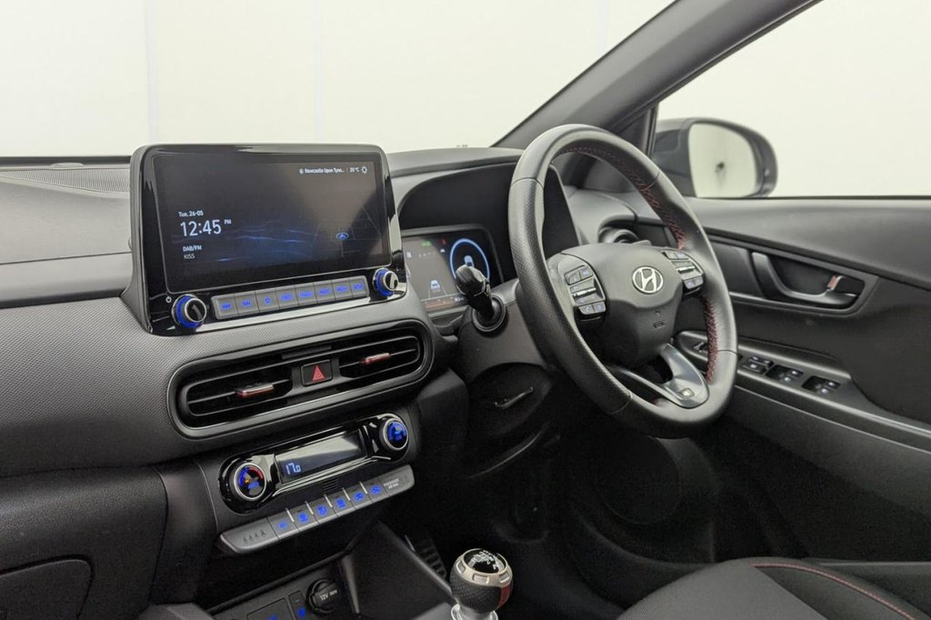 USED 2023 23 HYUNDAI KONA 1.0 T-GDi MHEV N Line SUV 5dr Petrol Hybrid Manual Euro 6 (s/s) (120 ps) Car Play, Sat Nav, Cruise
