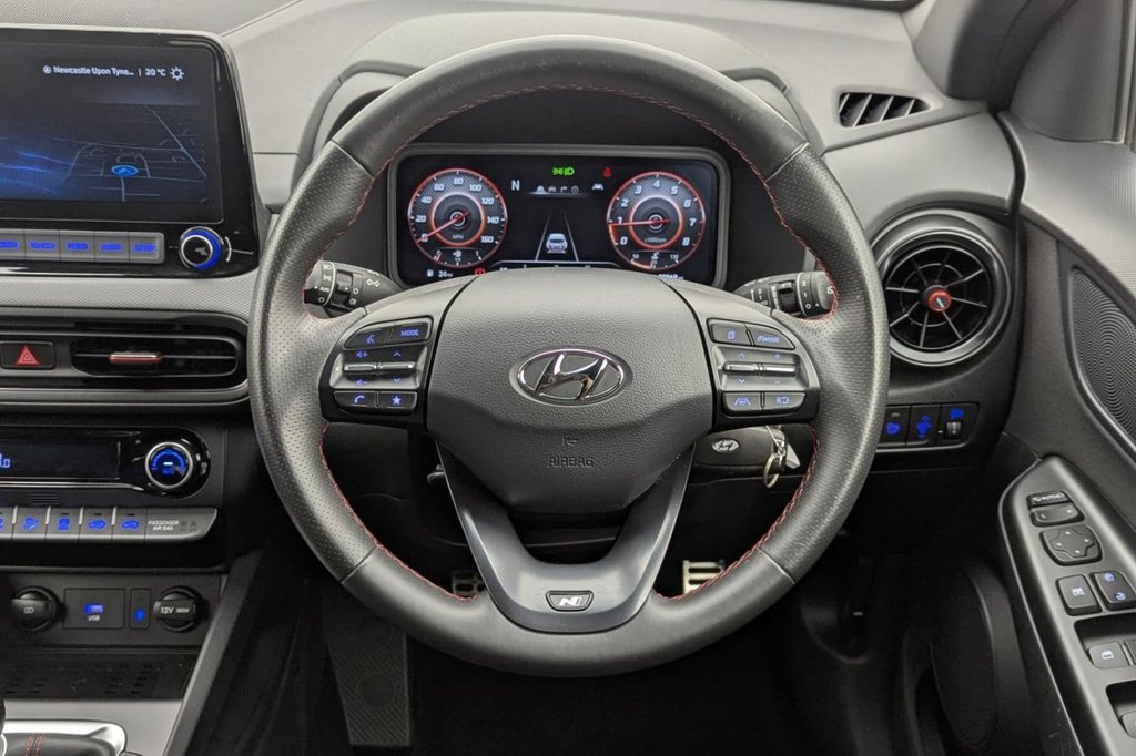 USED 2023 23 HYUNDAI KONA 1.0 T-GDi MHEV N Line SUV 5dr Petrol Hybrid Manual Euro 6 (s/s) (120 ps) Car Play, Sat Nav, Cruise
