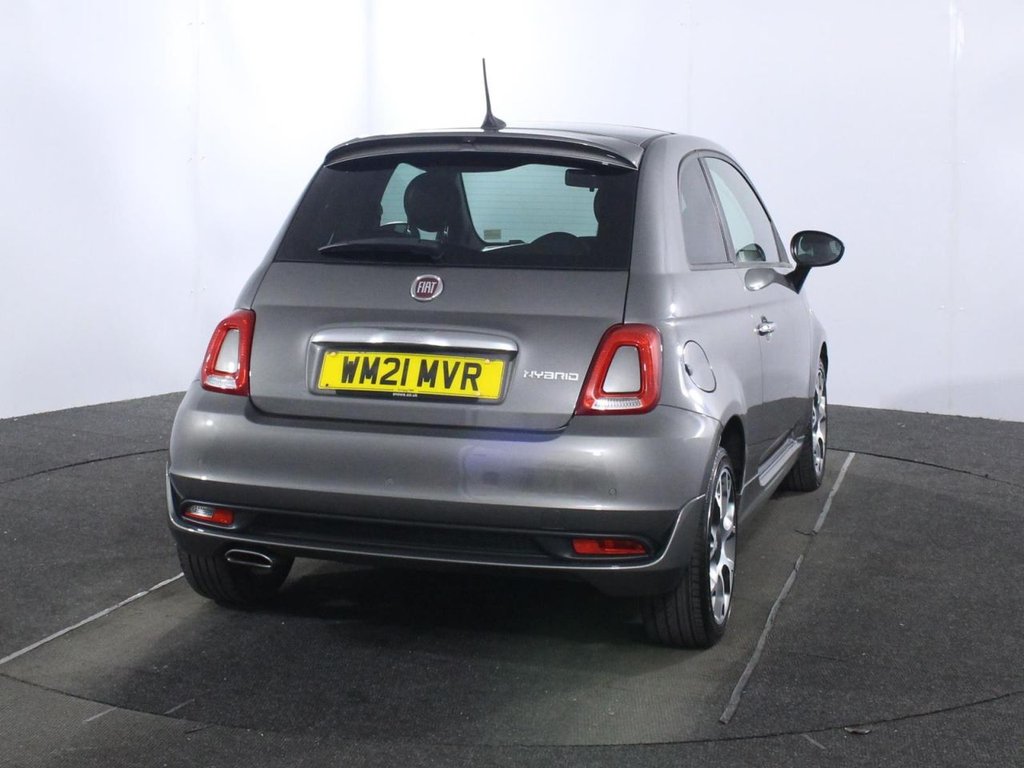 USED 2021 21 FIAT 500 1.0 MHEV Rock Star Hatchback 3dr Petrol Manual Euro 6 (s/s) (70 bhp) 