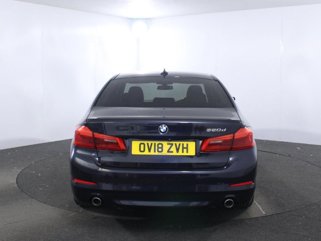USED 2018 18 BMW 5 SERIES 2.0 520d SE Saloon 4dr Diesel Auto Euro 6 (s/s) (190 ps) 