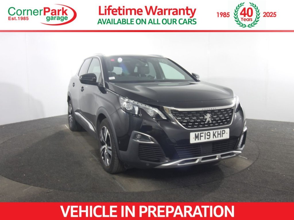 USED 2019 19 PEUGEOT 3008 1.2 PureTech GT Line SUV 5dr Petrol Manual Euro 6 (s/s) (130 ps) 