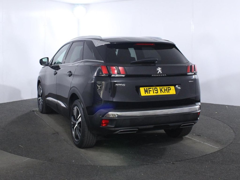 USED 2019 19 PEUGEOT 3008 1.2 PureTech GT Line SUV 5dr Petrol Manual Euro 6 (s/s) (130 ps) 