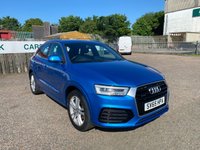 2015 AUDI Q3 2.0 TDI S line SUV 5dr Diesel Manual quattro Euro 6 (s/s) (184 ps) &pound;10995.00