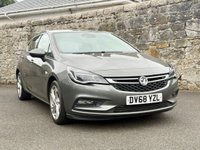 USED 2018 68 VAUXHALL ASTRA 1.6i Turbo SRi Hatchback 5dr Petrol Manual Euro 6 (s/s) (200 ps) FULL SERVICE HISTORY+LOW MILEAGE+FINANCE AVAILABLE ON THIS CAR