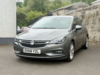 USED 2018 68 VAUXHALL ASTRA 1.6i Turbo SRi Hatchback 5dr Petrol Manual Euro 6 (s/s) (200 ps) FULL SERVICE HISTORY+LOW MILEAGE+FINANCE AVAILABLE ON THIS CAR