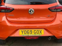 USED 2020 69 VAUXHALL CORSA 1.2 Turbo SRi Hatchback 5 Door Power Orange Petrol Manual Euro 6 (s/s) (100 ps) SPORTS MODE LANE DEPARTURE PHONE PROJECTION PRIVACY GLASS REAR PARK SENSORS AIR CON SPOILER