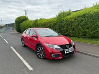 USED 2016 16 HONDA CIVIC 1.8 i-VTEC SE Plus (Navi) Hatchback 5dr Petrol Manual Euro 6 (s/s) (142 ps) 
