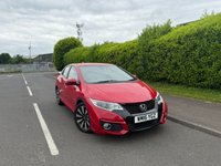 USED 2016 16 HONDA CIVIC 1.8 i-VTEC SE Plus (Navi) Hatchback 5dr Petrol Manual Euro 6 (s/s) (142 ps) 