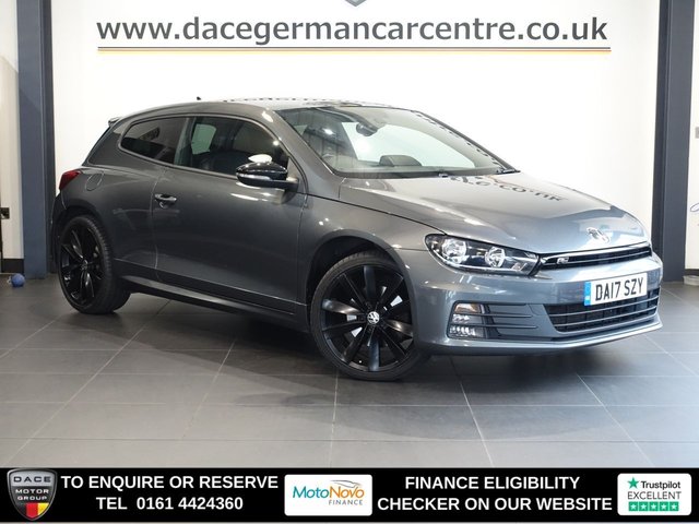 View our Volkswagen Scirocco 2.0 TDI BlueMotion Tech R-Line Black Edition Hatchback 3dr Diesel Manual Euro 6 (s/s) (184 ps)