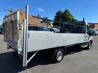 USED 2021 21 FORD TRANSIT 2.0 350 EcoBlue Leader XLWB DROPSIDE WITH TAIL LIFT  Diesel Manual RWD L4 Euro 6 (130 ps) 1 OWNER WITH AIR CON !!!!! FRESH SERVICE A VERY USEFUL TRUCK !