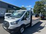 USED 2021 21 FORD TRANSIT 2.0 350 EcoBlue Leader XLWB DROPSIDE WITH TAIL LIFT  Diesel Manual RWD L4 Euro 6 (130 ps) 1 OWNER WITH AIR CON !!!!! FRESH SERVICE A VERY USEFUL TRUCK !