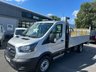 USED 2021 21 FORD TRANSIT 2.0 350 EcoBlue Leader XLWB DROPSIDE WITH TAIL LIFT  Diesel Manual RWD L4 Euro 6 (130 ps) 1 OWNER WITH AIR CON !!!!! FRESH SERVICE A VERY USEFUL TRUCK !