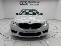 USED 2020 20 BMW M5 4.4i V8 Competition Saloon 4dr Petrol Steptronic xDrive Euro 6 (s/s) (625 ps) The Perfect Example Of A BMW M5 Competition Finished In  Alpine White Gloss Paint It Has Full BMW Service History,  And Has Massive Spec Including, Display Key, Carbon Fibre Roof And Trim, Icon Adaptive LED Headlights, Parking Assistant Plus, Driving Assistant, Harman Kardon Loudspeaker System, Massage Front Seats, Four Zone Air Con, Comfort Access With Smart Opener, Front Seat Ventilation, Enhanced Bluetooth With Wireless Charging,  Soft Close Doors, Powered Tailgate Operation.