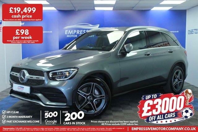 View our Mercedes-Benz GLC 2.0 GLC220d AMG Line SUV 5dr Diesel G-Tronic+ 4MATIC Euro 6 (s/s) (194 ps)