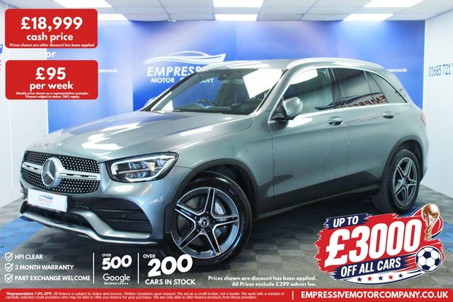View our Mercedes-Benz GLC range
