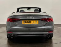 USED 2018 68 AUDI A5 CABRIOLET 2.0 TFSI 40 S line Convertible 2dr Petrol S Tronic Euro 6 (s/s) (190 ps) 