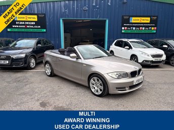 2009 BMW 1 SERIES 2.0 118d Sport Convertible 2dr Diesel Manual Euro 5 (143 ps) &pound;3495.00