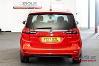 USED 2017 17 VAUXHALL ZAFIRA TOURER 1.4i Turbo SRi MPV 5dr Petrol Manual Euro 6 (140 ps) New MOT | 2 Keys | TMG Prepared