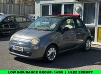 USED 2012 12 FIAT 500C 0.9 TwinAir Pop Convertible 2dr Petrol Manual Euro 5 (s/s) (85 bhp) PART EXCHANGE TO CLEAR  |  Fresh Service  |  Only 2 Owners from Brand New