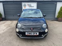 USED 2016 16 FIAT 500 1.2 Lounge Hatchback 3dr Petrol Manual Euro 6 (s/s) (69 bhp) &pound;20 Road Tax