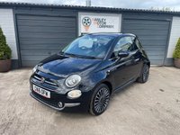 USED 2016 16 FIAT 500 1.2 Lounge Hatchback 3dr Petrol Manual Euro 6 (s/s) (69 bhp) &pound;20 Road Tax