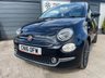 USED 2016 16 FIAT 500 1.2 Lounge Hatchback 3dr Petrol Manual Euro 6 (s/s) (69 bhp) &pound;20 Road Tax
