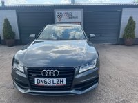 USED 2013 63 AUDI A7 3.0 BiTDI V6 Black Edition Sportback 5dr Diesel Tiptronic quattro Euro 5 (s/s) (313 ps) Lovely car