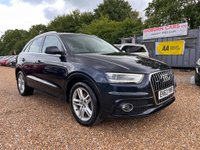 USED 2013 63 AUDI Q3 2.0 TDI S line quattro Euro 5 (s/s) 5dr FRESH SERVICED+S LINE+QUATTRO
