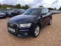 USED 2013 63 AUDI Q3 2.0 TDI S line quattro Euro 5 (s/s) 5dr FRESH SERVICED+S LINE+QUATTRO