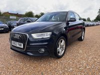 USED 2013 63 AUDI Q3 2.0 TDI S line quattro Euro 5 (s/s) 5dr FRESH SERVICED+S LINE+QUATTRO