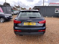 USED 2013 63 AUDI Q3 2.0 TDI S line quattro Euro 5 (s/s) 5dr FRESH SERVICED+S LINE+QUATTRO