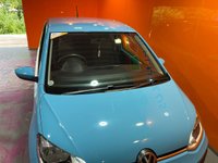 USED 2017 VOLKSWAGEN UP! 1.0 Move up! Hatchback 3dr Petrol Manual Euro 6 (s/s) (60 ps) Teal Blue. Alloys. Air Con.