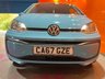 USED 2017 VOLKSWAGEN UP! 1.0 Move up! Hatchback 3dr Petrol Manual Euro 6 (s/s) (60 ps) Teal Blue. Alloys. Air Con.