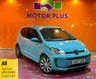 USED 2017 VOLKSWAGEN UP! 1.0 Move up! Hatchback 3dr Petrol Manual Euro 6 (s/s) (60 ps) Teal Blue. Alloys. Air Con.