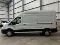 USED 2021 21 FORD TRANSIT 350 2.0 ECOBLUE 130PS FWD L3 H3 TREND - NO VAT 1 YEARS MOT, BIG SPEC, CLEAN
