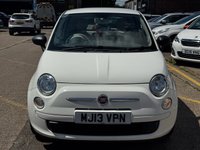 USED 2013 FIAT 500 1.2 Pop Hatchback 3dr Petrol Manual Euro 4 (69 bhp) City steering, Isofix, Only 76,799 miles, 8 service entries